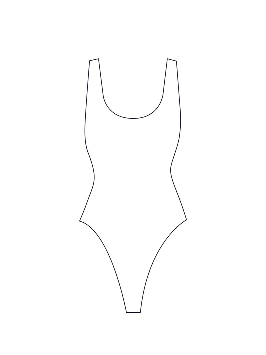 Custom simple bodysuit/swimsuit