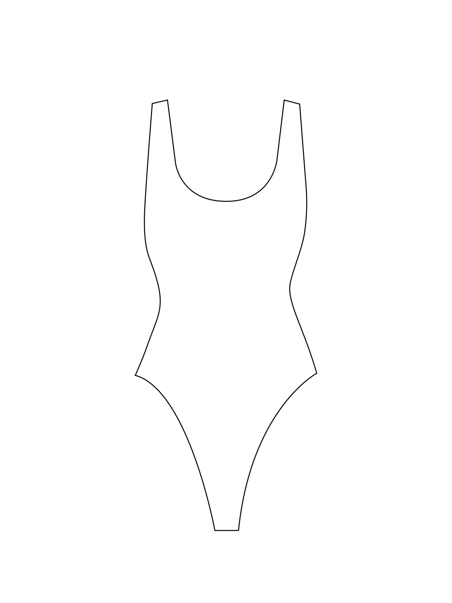Custom simple bodysuit/swimsuit