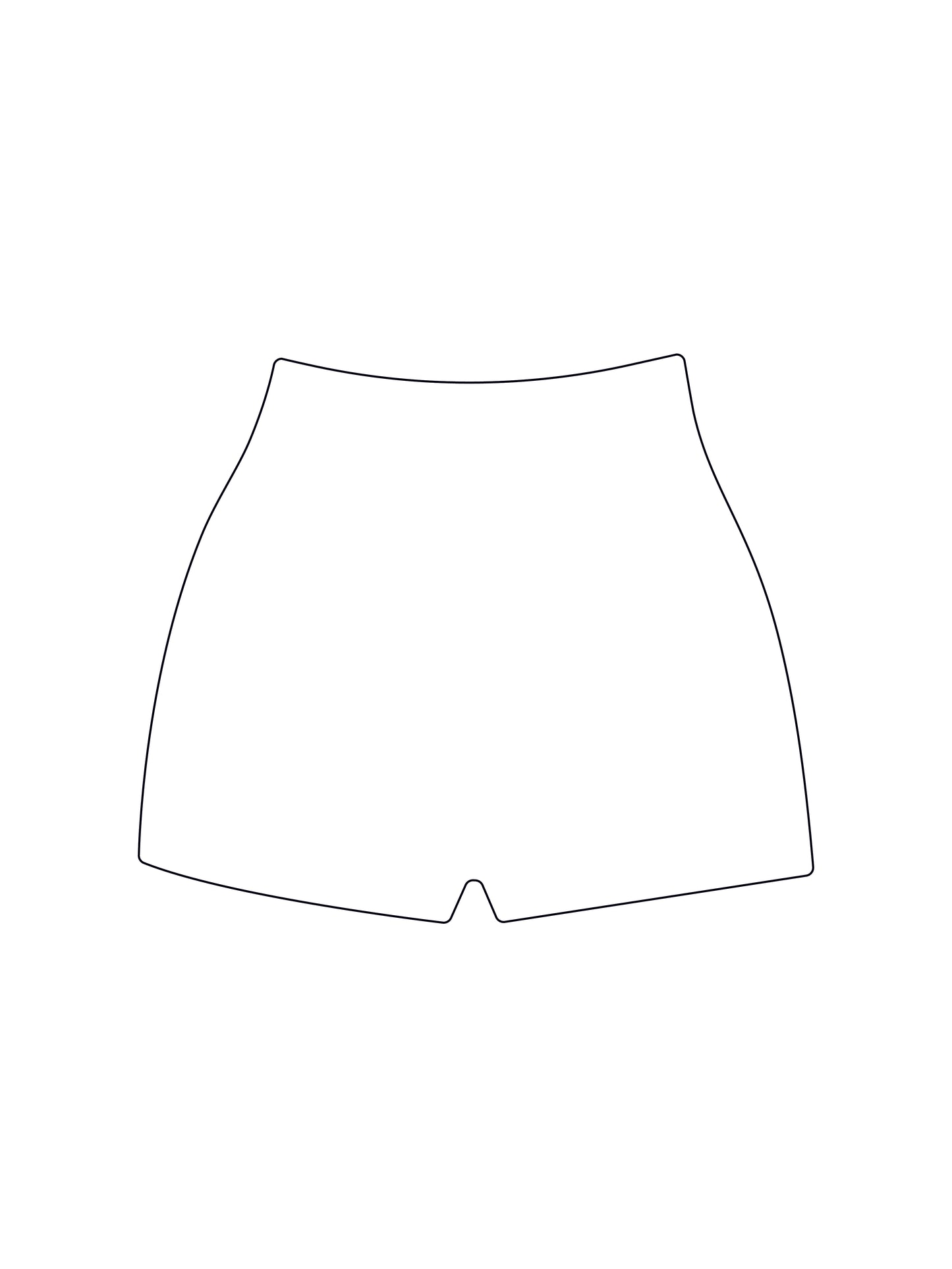 Custom heart diamante short shorts