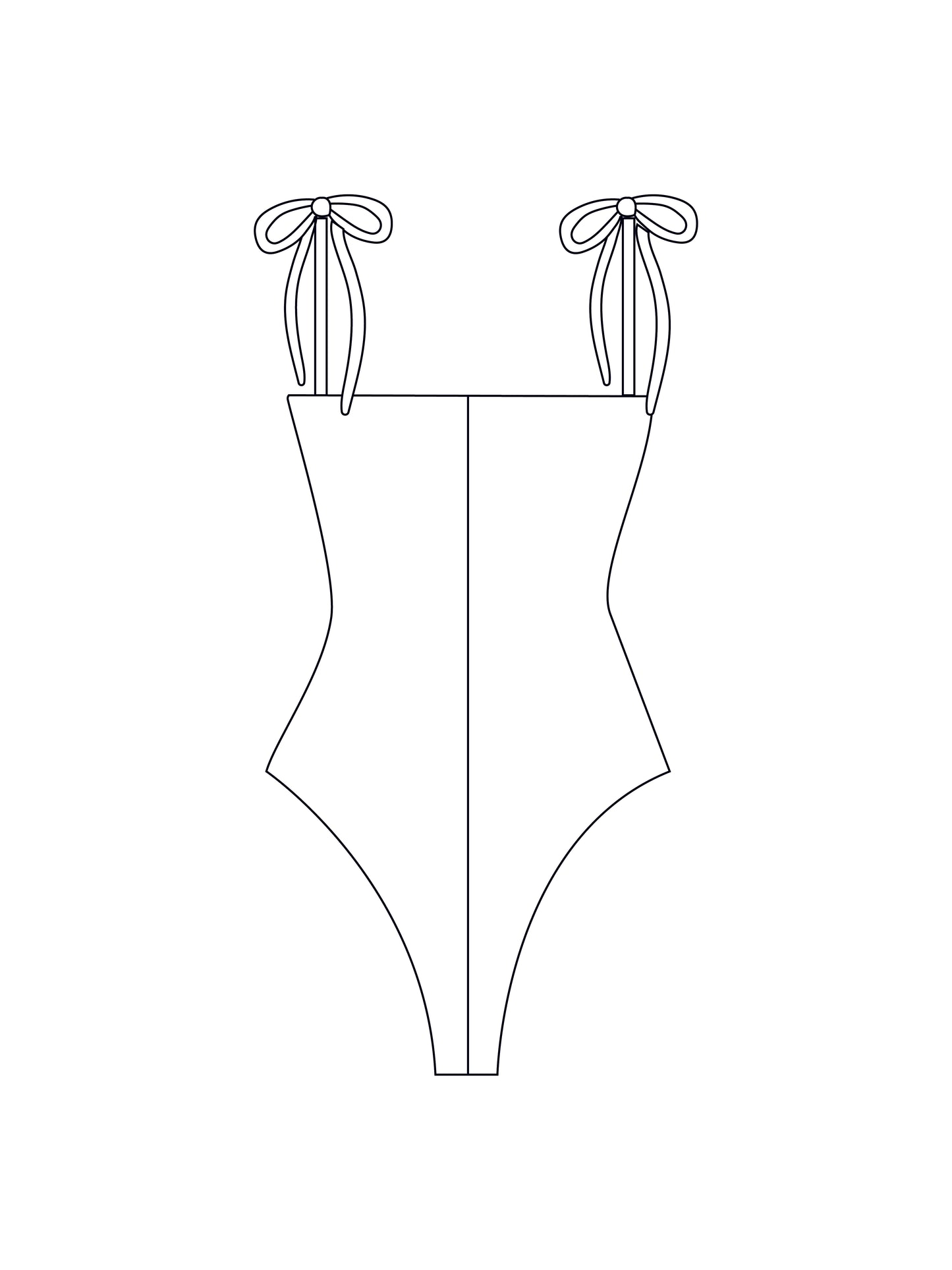 Custom half and half bodysuit/swimsuit