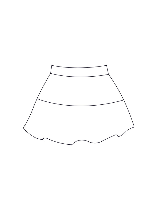 Custom super short rara skirt (inc mesh options)