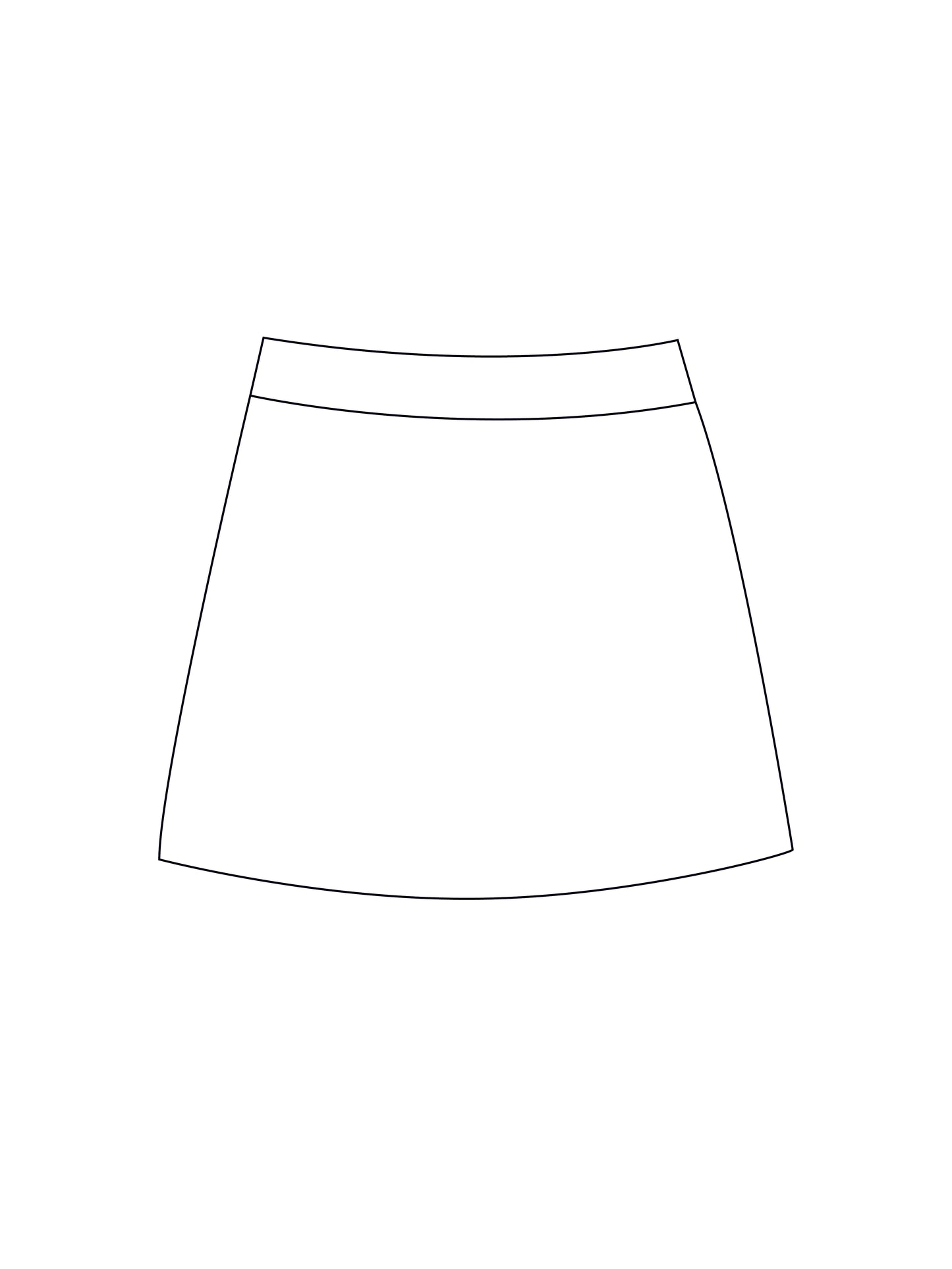 Custom super split skirt (inc mesh options)