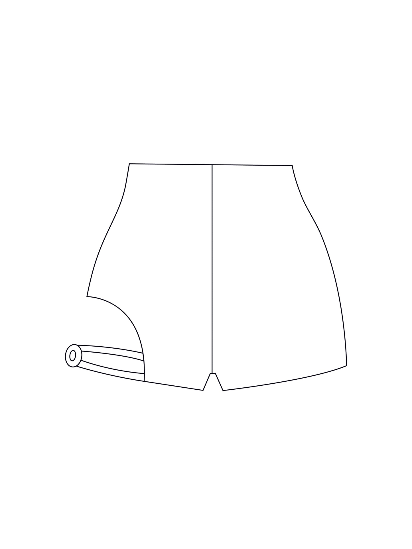 Custom o-ring shorts